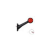 Feu de gabarit 12/24V rouge/blanc 166x193mm LED droite