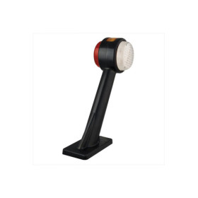 Feu de gabarit 12/24V rouge/blanc/orange 166x193mm LED droite