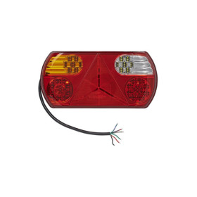 Feu arrière 6 fonctions 296x142mm 32LED gauche