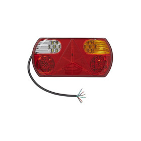 Feu arrière 6 fonctions 296x142mm 32LED droite