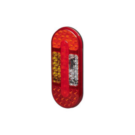 Feu arrière 6 fonctions 323x134mm 54LED gauche