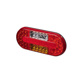 Feu arrière 6 fonctions 323x134mm 54LED droite