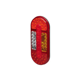 Feu arrière 6 fonctions 323x134mm 54LED droite