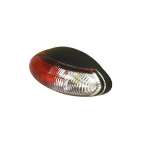 Feu de gabarit 10-30V rouge/blanc 60x34mm LED