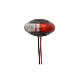 Feu de gabarit 10-30V rouge/blanc 60x34mm LED