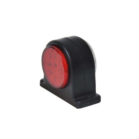 Feu de gabarit rouge/blanc 68x62mm 8LED