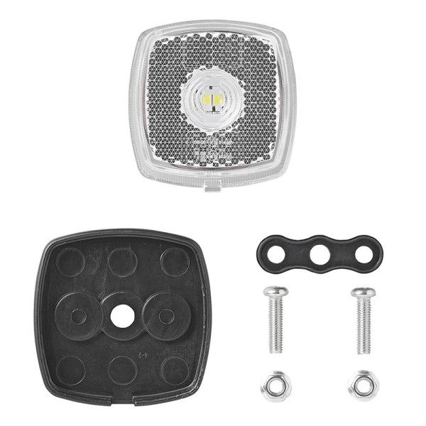 Feu de position 9-30V blanc 61 x 61 mm LED