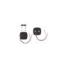 Feu de position arrière 9-30V rouge 61 x 61 mm LED