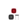 Feu de position arrière 9-30V rouge 61 x 61 mm LED