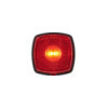 Feu de position arrière 9-30V rouge 61 x 61 mm LED