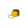 Feu de position latéral 9-30V orange 61 x 61 mm LED