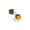 Feu de position latéral 9-30V orange 61 x 61 mm LED
