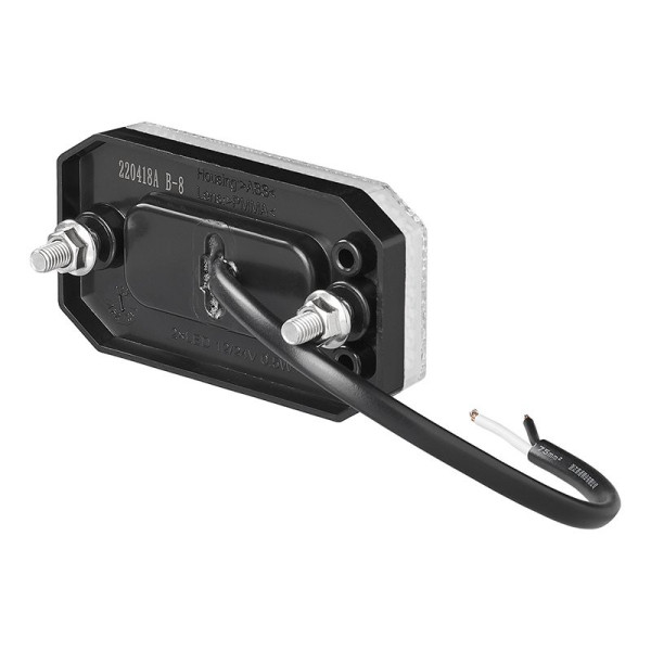 Feu de position 12/24V blanc 80 x 44 mm LED
