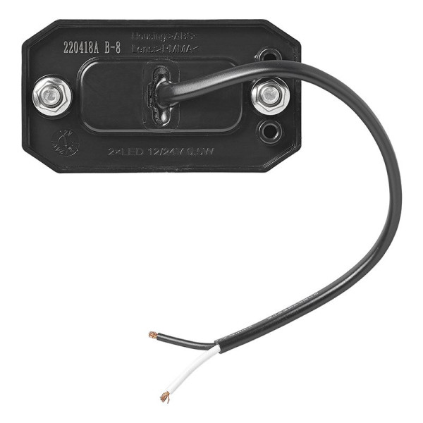 Feu de position 12/24V blanc 80 x 44 mm LED
