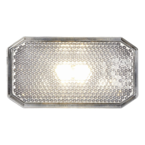 Feu de position 12/24V blanc 80 x 44 mm LED