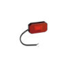 Feu de position arrière 12/24V rouge 80 x 44 mm LED