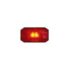 Feu de position arrière 12/24V rouge 80 x 44 mm LED