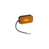 Feu de position latéral 12/24V orange 80 x 44 mm LED