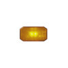 Feu de position latéral 12/24V orange 80 x 44 mm LED