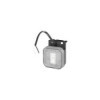 Feu de position 12/24V blanc 65 x 65 mm LED avec support