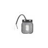 Feu de position 12/24V blanc 65 x 65 mm LED avec support