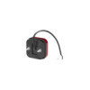 Feu de position arrière 12/24V rouge 65 x 65 mm LED