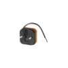 Feu de position latéral 12/24V orange 65 x 65 mm LED