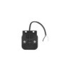 Feu de position latéral 12/24V orange 65 x 65 mm LED avec support