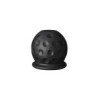 Cache rotule Balle de golf noir
