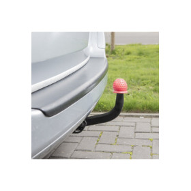 Cache rotule Balle de golf rouge