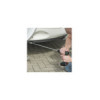 Ambout de manivelle 540mm / 17mm pour vérin stabilisateur
