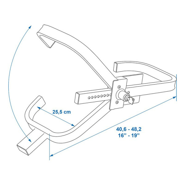 Sabot de roue XL 16 - 19 pouces