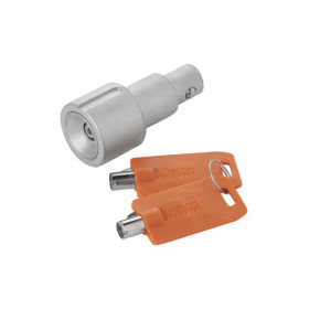 Serrure avec clé pour sabot de roue Nemesis Ultra SCM (360178)