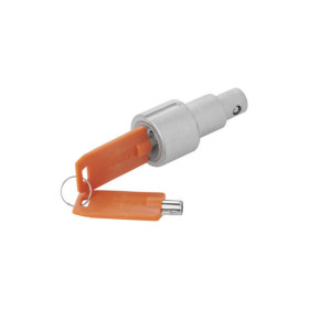 Serrure avec clé pour sabot de roue Nemesis Ultra SCM (360178)