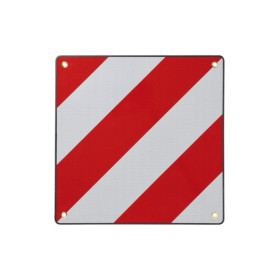 Panneau de signalisation aluminium 50 x 50 cm pour l'Espagne/le Portugal