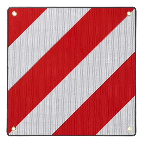 Panneau de signalisation aluminium 50 x 50 cm pour l'Espagne/le Portugal