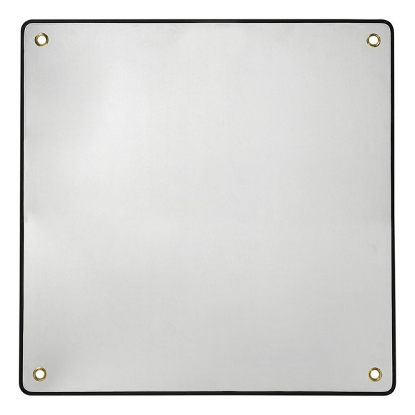 Panneau de signalisation aluminium 50 x 50 cm pour l'Espagne/le Portugal
