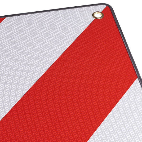 Panneau de signalisation aluminium 50 x 50 cm pour l'Espagne/le Portugal