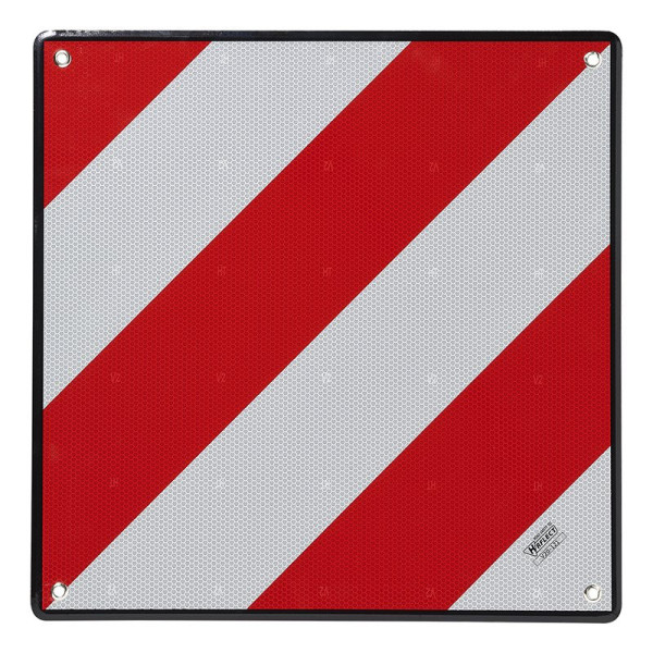 Panneau de signalisation aluminium 50 x 50 cm pour l'Espagne/le Portugal V20