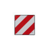 Panneau de signalisation aluminium 50 x 50 cm pour l'Espagne/le Portugal V20