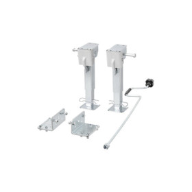 Vérin stabilisateur regable 290-460 mm pour camping-car - jeu de 2 pièces