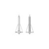 Vérin stabilisateur compact 500kg 460x195mm H:440mm