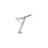 Vérin stabilisateur compact avec pied inclinable 500kg 438x265mm H:410mm