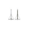 Vérin stabilisateur 450 kg 615 x 278 mm H:507 mm