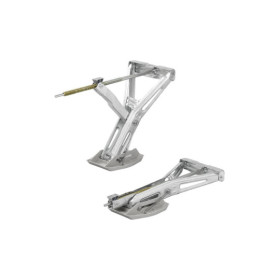Vérin stabilisateur 1000kg 605x280mm H:470mm incl. pied stabilisateur