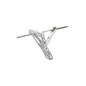 Vérin stabilisateur 1000kg 605x280mm H:470mm incl. mécanisme de nivellement étendu