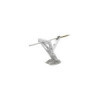 Vérin stabilisateur 1000kg 605x280mm H:470mm + pied stabilisateur + mécanisme de nivellement étendu