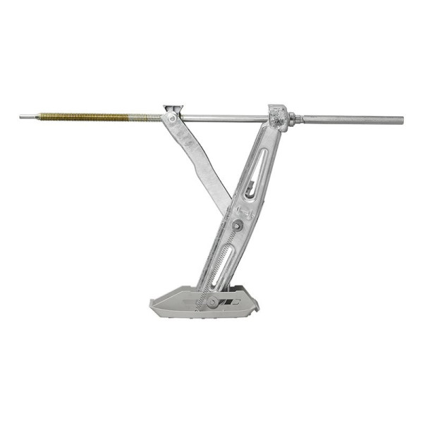 Vérin stabilisateur 1000kg 605x280mm H:470mm + pied stabilisateur + mécanisme de nivellement étendu