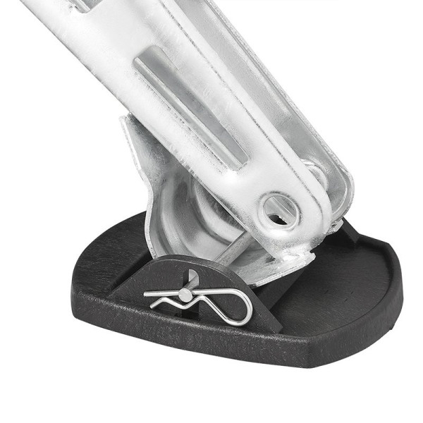 Pieds de vérin stationnement avec broche métal - jeu de 4 pièces