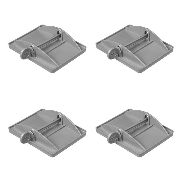 Pieds de vérin stationnement XL - jeu de 4 pièces
